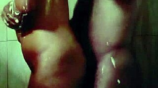 Beautiful black beauty enjoys a rough yet romantic sex session
