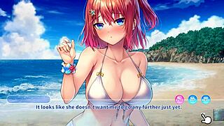 Summer vacation massage with oil and sex in hentai style