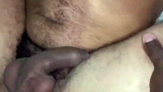 Hot gay scene with two big black cocks and assfucking