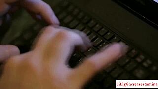 Blanche Bradbury is a brunette amateur who likes it in the ass and cheats on her GF