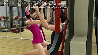 Get some exercise with your sexually aroused girlfriend outdoors