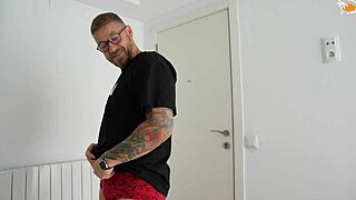 Big cocked burglar gets rough sex and double cumshot as a bloopers