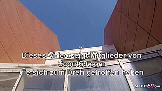 German tourist hooks up with a young hotel whore