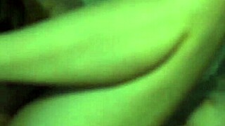 Miley's big ass and loud moans lead to squirting orgasm
