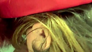 A French whore sucks my cock for the second time
