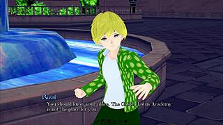 Beautiful landscapes - new adult video game with anime-like graphics