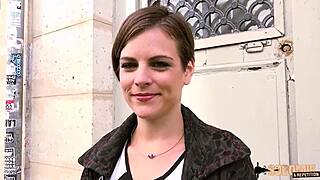Marie is a hot girl with brown hair and great sex drive