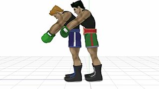 Gay boxer gets his hole punched in a hardcore scene