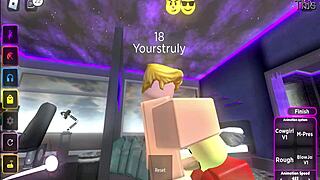 Roblox sex game contains hardcore scenes with sucking and fucking
