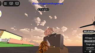 Cross dressing and gay sex in Roblox