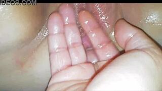 A chubby MILF gives a sensual massage with a happy ending
