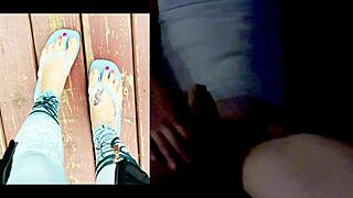 Muscular man masturbates while watching twinks