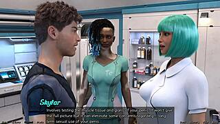 Stranded in space 26: A sexy and curvaceous woman’s desire for a big cock