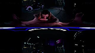 Karma Rx in a hot and steamy cyberpunk POV experience