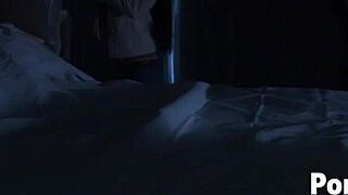 Felicia Fox in a romantic porn scene with a happy ending