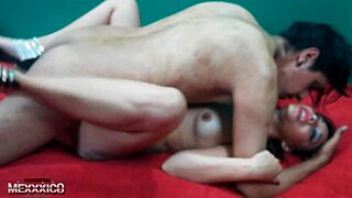 Amateur swingers in a steamy group photo shoot with a Mexican pornstar