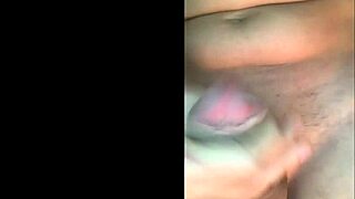 Beautiful woman with an amazing body enjoys virtual sex and gets cum in her ass
