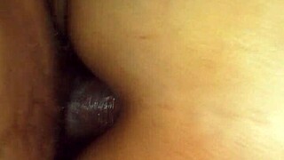 Big ass Latina gets pounded hard in doggy style for no cum inside her