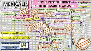 Find Mexican prostitutes in Mexicali on this street map