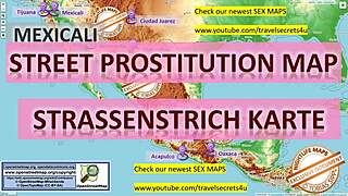 Find Mexican prostitutes in Mexicali on this street map