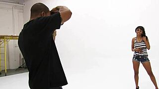 Beautiful black beauty gets it hard and dirty in hardcore sex scene