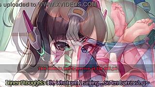 D Va's edging game in Overwatch: A femdom delight