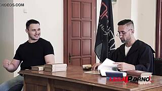 Double penetration action with Hungarian lawyer and babe