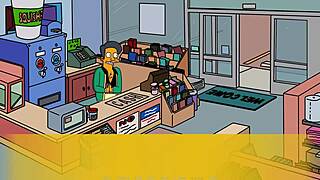 3D animated Lisa Simpson in a new adventure of love and passion