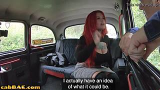 Specialized sex with an extra-hot taxi driver in a garage