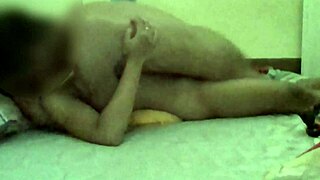 Hardcore sex with an exotic Myanmar girl on a bed