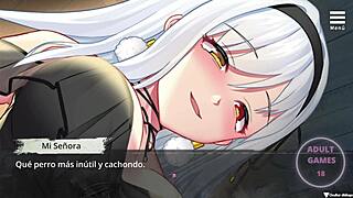 Magical bondage in a witch-themed porn game