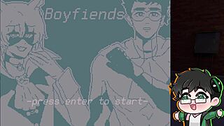 Yaoi game with roommates and their boyfriends
