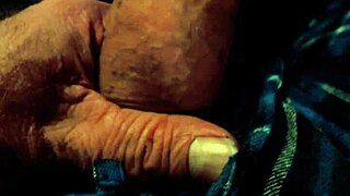 Foreskin play leads to a massive mushroom-shaped climax