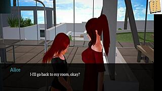 Big ass hentai video with a hot brunette babe getting fucked by a big cock