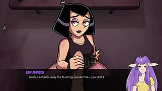 Cartoon porn with Danny Phantom and Amity Park characters