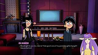 Cartoon porn with Danny Phantom and Amity Park characters