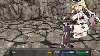 Chris has a wild three woman experience in a hentai game