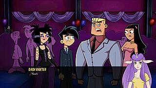 Cartoon porn with Danny Phantom and Amity Park characters