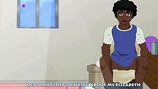 A religious black MILF seduces a horny man