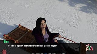 Adult game walkthrough: Dreams of Desire holiday special part 1