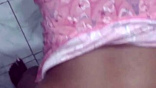 Big black cock cums inside natural tits amateur