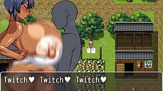 Tanned girl Natsuki's horny game with a monster cock