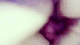 Big dick penetrates my Asian pussy in the early morning and covers it with cum