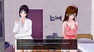 Hairy-boobed hentai tutor gets it hard in 3D cartoon