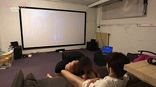 Innocent-looking stepsiblings engage in hardcore sex during Disney movie