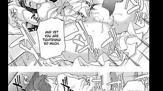 Marital affairs in comics with hot anime sex scenes and anal sex