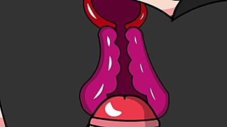 Special sex scene with creampie in animated hentai