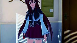 See through Xenovia's bitchy antics in this DxD hentai