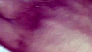 Natural tits bounce while MILF rides black cock