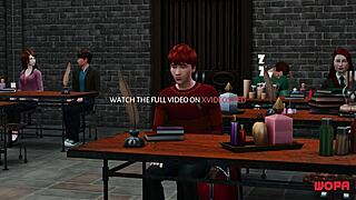 Hermione's secret affair with Harry in 3D cartoon